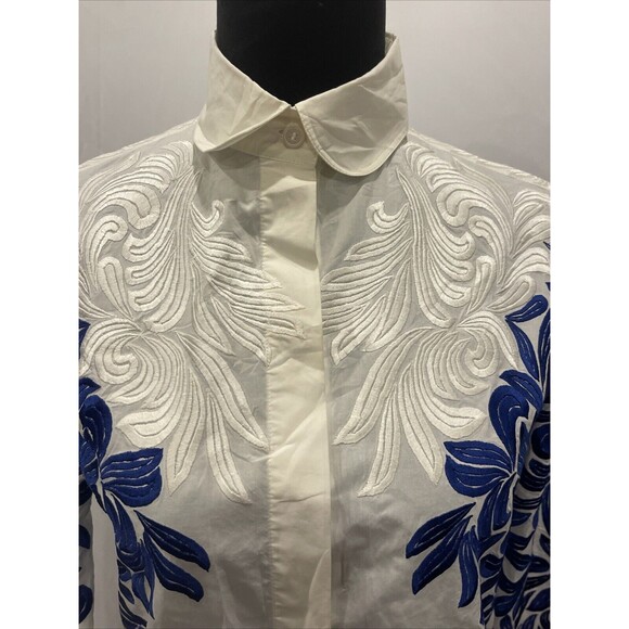 Stella McCartney Embroidered Blouse RTW 2012 Sz IT 40 Country Chic - Picture 2 of 15